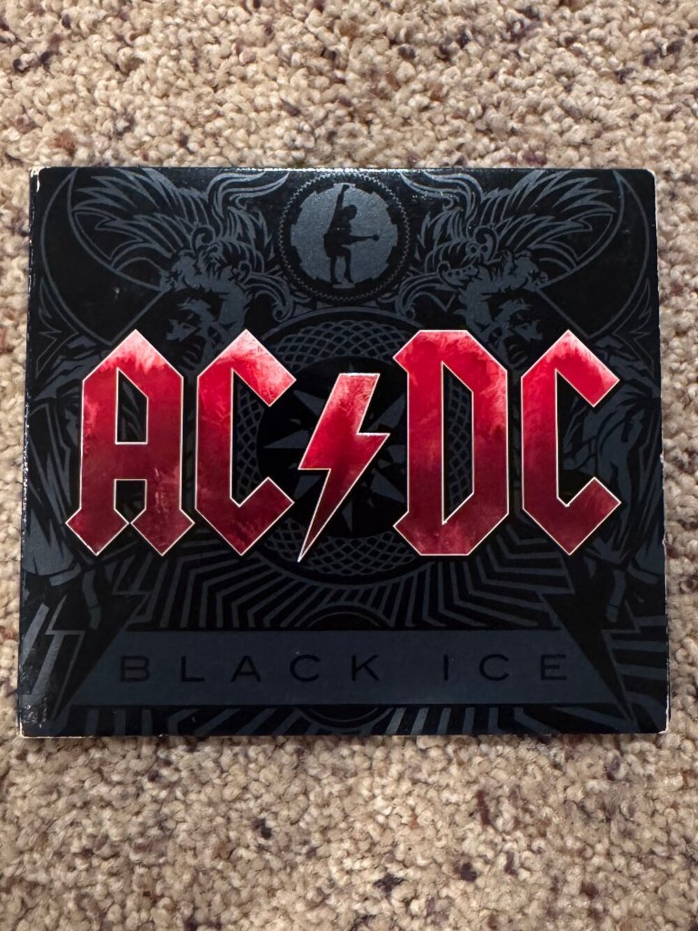 AC/DC Black Ice 2008 CD Tested Plays Great Digipak Rock Album 15th studio album